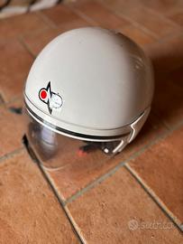 Casco Jet Bianco "One" - Taglia M