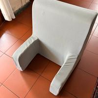 Poltrona/schienale posturale ergonomico da lettura