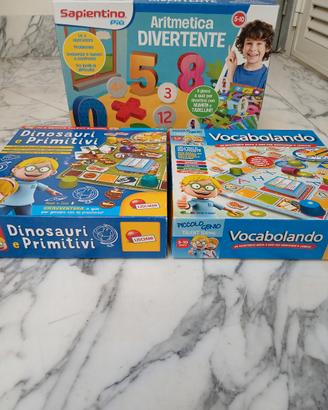 3 giochi educativi
