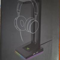 Supporto Cuffie Blade Hawks da Gaming RGB con 2USB