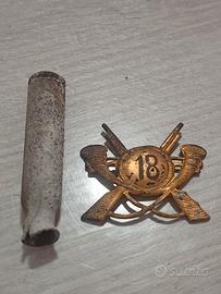 Fregio militare + bossolo