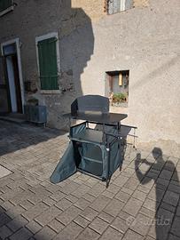 Mobile da cucina campeggio 