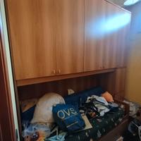 divano letto e armadio