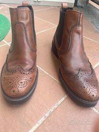 Stivaletto in pelle donna