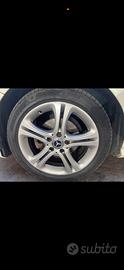 4 Cerchi in lega 17 originali mercedes con gomme