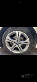 4 Cerchi in lega 17 originali mercedes con gomme