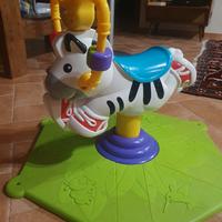 Fisher price - zebra saltella e gira