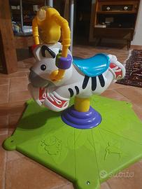 Fisher price - zebra saltella e gira
