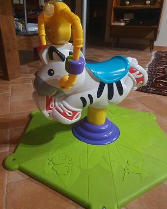 Fisher price - zebra saltella e gira