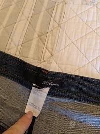 Gonna jeans donna Les Copains denim scuro