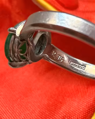 Anello  Giapponese in Platino Pt900
