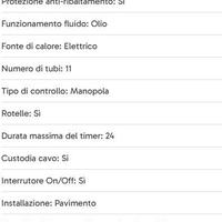 radiatore elettrico ad olio Olimpia Splendid Caldo