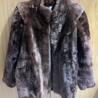 Pelliccia Vintage vero agnello Tg 46