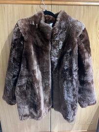 Pelliccia Vintage vero agnello Tg 46