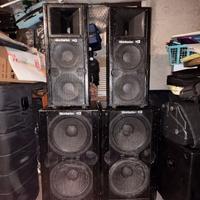 Impianto di amplificazione usato comprendente n.2 