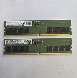Samsung RAM DDR5 UDIMM 32GB kit (16GB x 2)