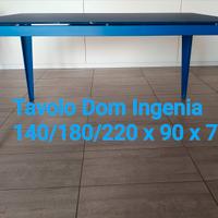 Tavolo Bontempi Ingenia Dom colore Blu allungabile