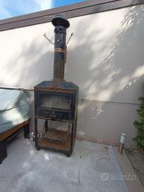 camino barbecue griglia