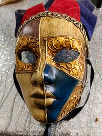 maschera veneziana carnevale originale anni '80