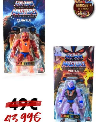 Masters Of The Universe Origins Vultak e Clawful