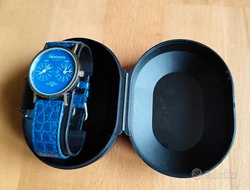 Orologio quarzo doppio quadrante  "Alenia Difesa"
