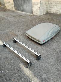 Portapacchi box + barre G3 ALL-TIME 400