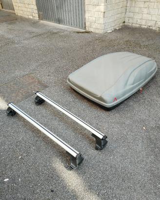 Portapacchi box + barre G3 ALL-TIME 400