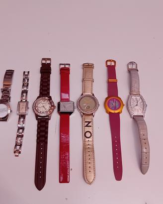Orologi vari brand D&G Guess Lonsdale funzionanti 