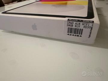 Apple iPad A16 128GB Wi-Fi – Nuovo Sigillato