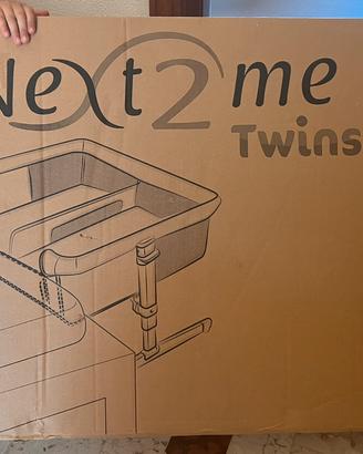 Chicco Next2Me Twins Magnet Grey
