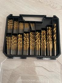 Set di punte per trapano HSS 130 pezzi