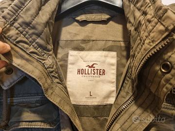 Hollister giaccone militare camouflage tg L 30E 