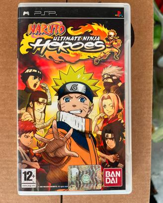 NARUTO ULTIMATE NINJA HEROES PSP