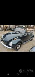 maggiolone cabrio 1' serie VETRO PIATTO