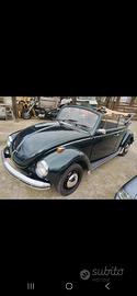 maggiolone cabrio 1' serie VETRO PIATTO