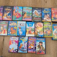 VHS Walt Disney - 18 pezzi