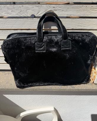 Borsa uomo /donna tipo 24 ore ,pelle/foca