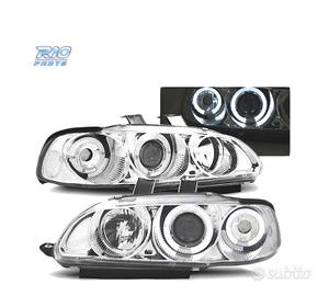 FARI PER HONDA CIVIC 91-95 2D 3D ANGEL EYES CROMAT