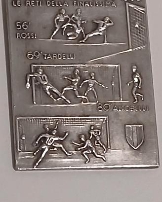 Portachiavi in argento 800 Italia 