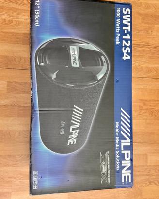 Subwoofer alpine e amplificatore Sony
