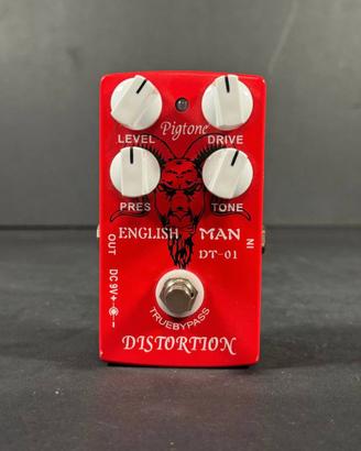 Pedale Distorsore Chitarra Pigtonc English Man DT-