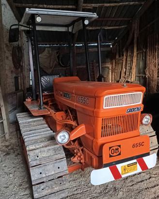 Trattore FIAT - OM 655  con sollevatore
