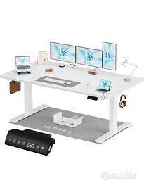 Scrivania regolabile 160x80