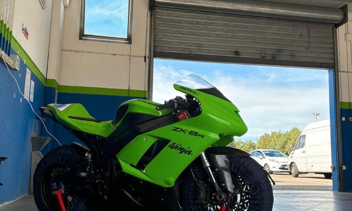 600 pronto pista: Kawasaki Ninja ZX-6 - 2007