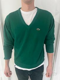 Lacoste IZOD vintage amni 70 maglione verde