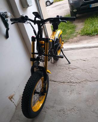 Fat Bike Elettrica Pieghevole Lankeleisi X3000Plus
