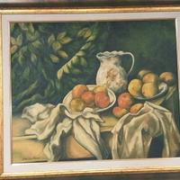 quadro falso d'autore olio su tela