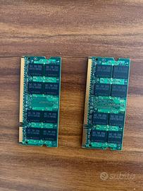 2 RAM DDR2 PC2 - 5300 1 GB SAMSUNG