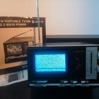 ALPHA-TEK TV/RADIO PORTATILE