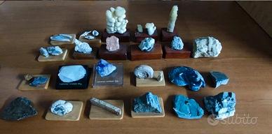 Collezione minerali e fossili